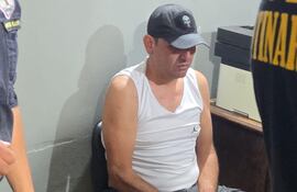 Julio César Gómez Vázquez, detenido.