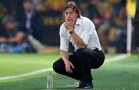 El entrenador argentino Matías Jesús Almeyda (51 años), nuevo entrenador de Sevilla del fútbol español.