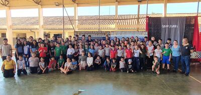 El fin de semana pasado culminó con el Circuito Escolar de Ajedrez 2023 de Alto Paraná.