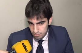 Alejandro "Tratito" Ovelar, hijo del senador Silvio "Beto" Ovelar.