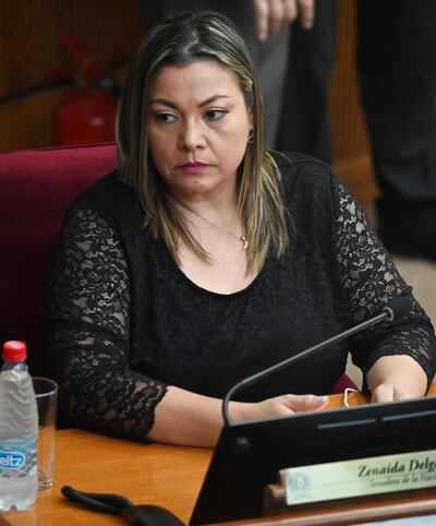 Primera Sesion De Los Nuevos Senadores , Sala de la camara de Senadores
Fernando Romero 30-06-23 zenaida delgado