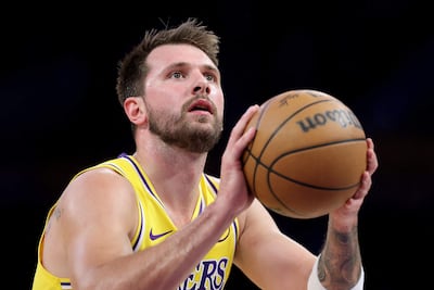 Luka Doncic (27 años) es una de las principales figuras de los Lakers en la actualidad.