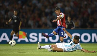 Derlis González le dio el único triunfo de Paraguay en condición de visitante ante Argentina.