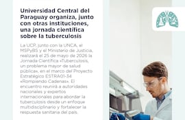 La UCP lidera la mayor cumbre científica y académica sobre la tuberculosis en el país.