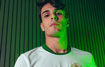 Federico Redondo Solari, hijo del legendario Fernando Redondo , durante su presentación en el Elche CF, de la Liga de Española.