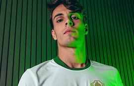 Federico Redondo Solari, hijo del legendario Fernando Redondo , durante su presentación en el Elche CF, de la Liga de Española.