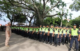 Importante dotación de efectivos para el operativo verano en San Bernardino.