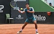 Adolfo Daniel Vallejo Álvarez, tenista paraguayo que accedió a las semifinales del ATP Challenger 100 de Concepción.