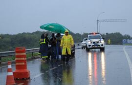 Un equipo técnico detectó varias falencias en la seguridad de la Ruta Perimetral Este, en Foz de Yguazú.