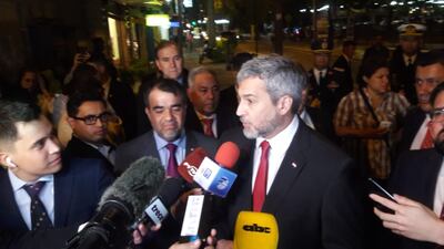 El presidente Mario Abdo Benítez habló de las negociaciones por la Mesa Directiva del Congreso Nacional.