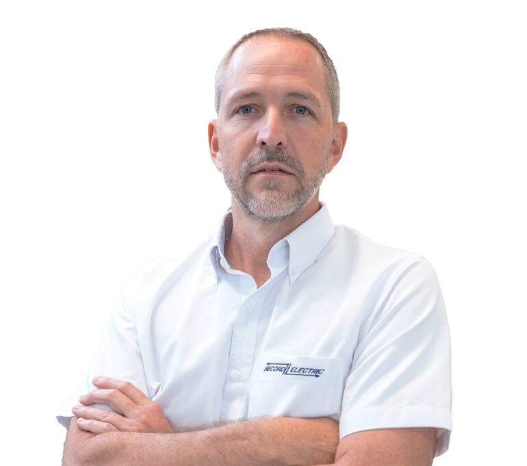 Osvaldo Durksen, gerente de Record Service.