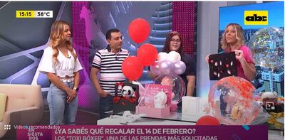 Los toxibóxers son el regalo más pedido por la clientele femenina ahora que se acerca el día de los enamorados.