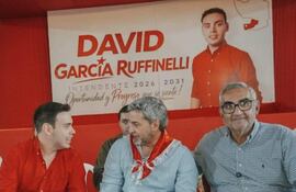Mario Abdo participó de un acto político en la Compañía Panchito López de Yabebyry.