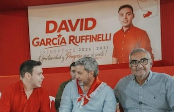 Mario Abdo participó de un acto político en la Compañía Panchito López de Yabebyry.
