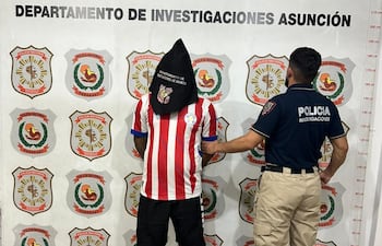 Carlos Emilio Figueredo Coronel fue detenido ayer.