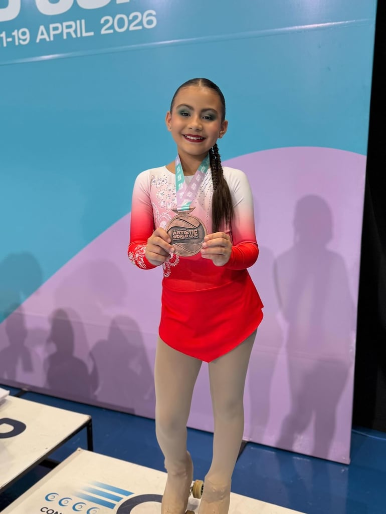 Biabella Diéguez, medalla de bronce.