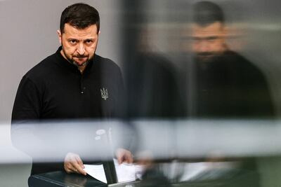 Volodimir Zelenski, presidente de Ucrania.