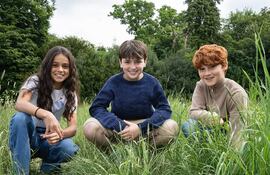 Arabella Stanton, Dominic McLaughlin y Alastair Stout.