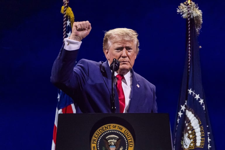 El presidente estadounidense Donald Trump.