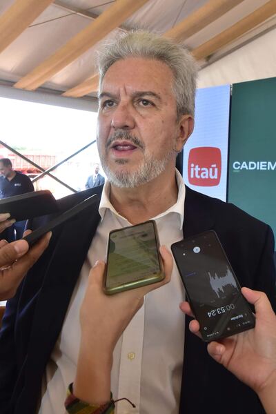 El presidente de la UIP, Enrique Duarte.