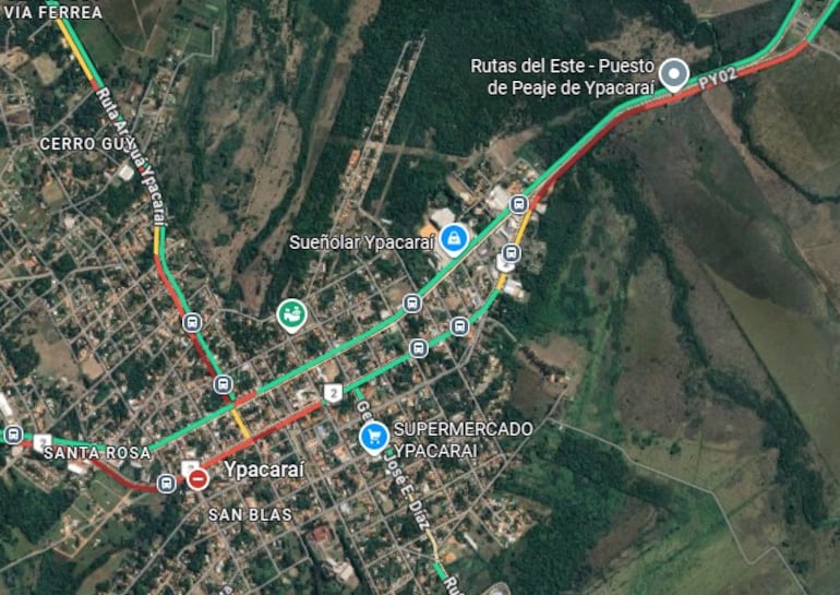 Miles de paraguayos se encuentran atrapados en un embudo vehicular que se extiende desde Itauguá hasta Ypacaraí.