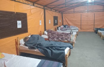Albergue de la Costanera Sur recibe a personas en situación de calle.