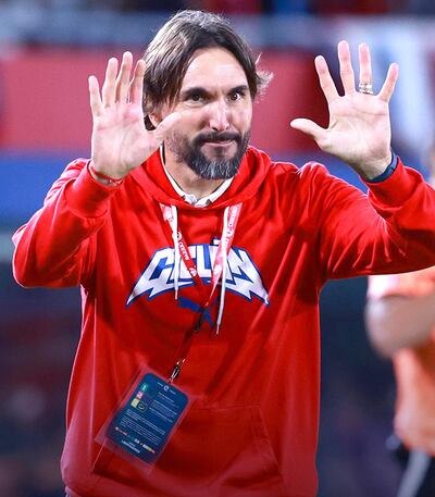Diego Hernán Martínez, entrenador de Cerro Porteño.