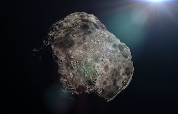 Asteroide, imagen ilustrativa.