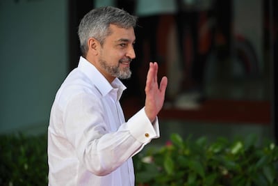 Fotografía de archivo y referencia: el presidente de la República, Mario Abdo Benítez.