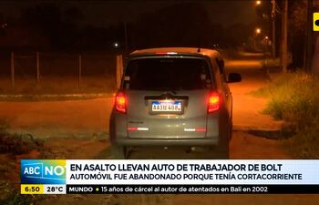 En asalto llevan vehículo de trabajador de Bolt