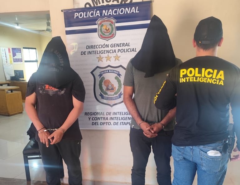 Los detenidos quedaron a disposición del Ministerio Público.