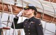 La Princesa de Asturias, Leonor, se embarcó el sábado en el buque escuela de la Armada española Juan Sebastián de Elcano para iniciar la travesía del 97 crucero de instrucción.
