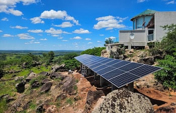 Panel solar.