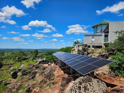 Panel solar.