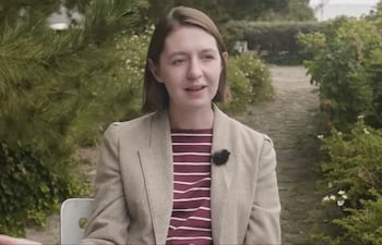 La escritora irlandesa Sally Rooney