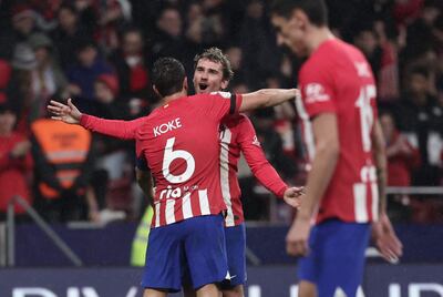 El Atlético Madrid derrotó al Real Madrid en la Copa del Rey