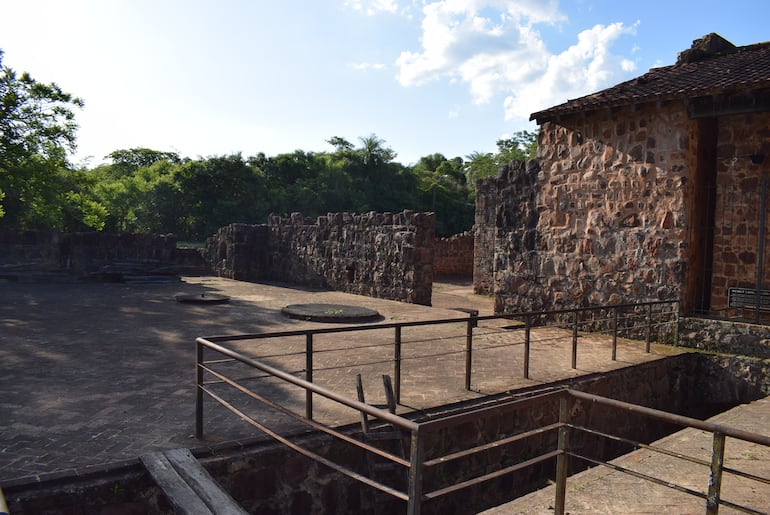 La antigua fábrica de la fundición de hierro de Ybycuí.