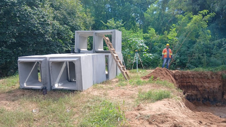 Hoy inició los primeros trabajos en el lote 2 en la zona del Ykuá Pa´í.