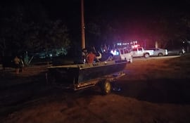 Dos personas desaparecen en aguas del río Jejuí tras vuelco de embarcación