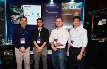 Manuel Hernández, Ángel Espínola, Carlos Becker y Blas Rolón.