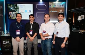 Manuel Hernández, Ángel Espínola, Carlos Becker y Blas Rolón.