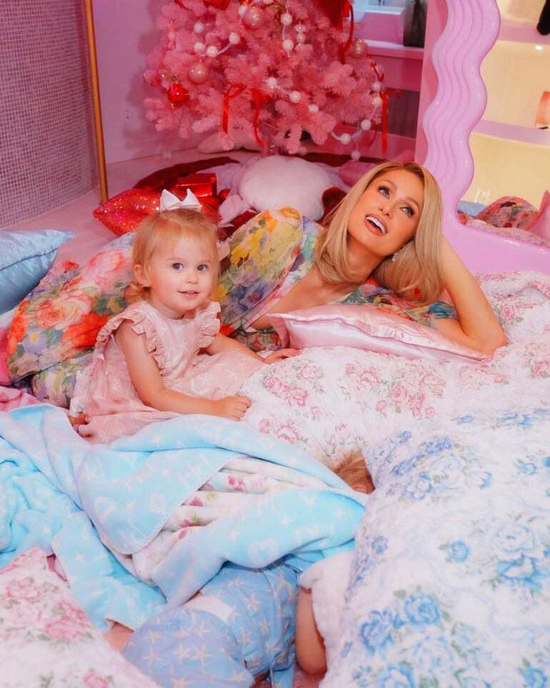 London Marilyn ayer ya cumplió dos años y su mamá Paris Hilton se mostró muy feliz. (Instagram/Paris Hilton)