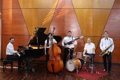 Giovanni Primerano, Paula Rodríguez, Omar Valdez, Víctor S. Morel y Bruno Muñoz.