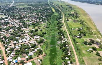 MOPC adjudicó los trabajos de conservación y mantenimiento de la defensa costera de la ciudad de Alberdi.