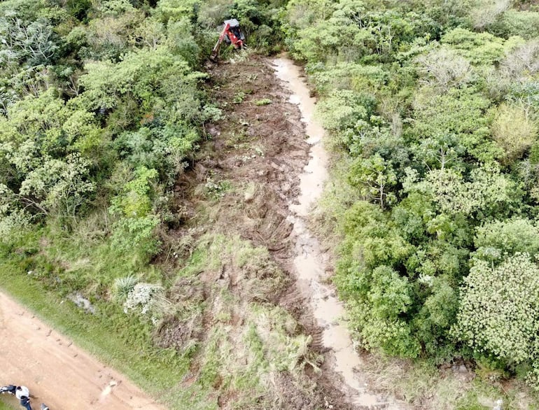Tareas de canalización comenzaron a ejecutarse en el departamento de Misiones.