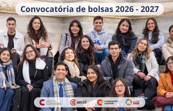 Convocatoria de becas 2026-2027 de la Fundación Carolina.
