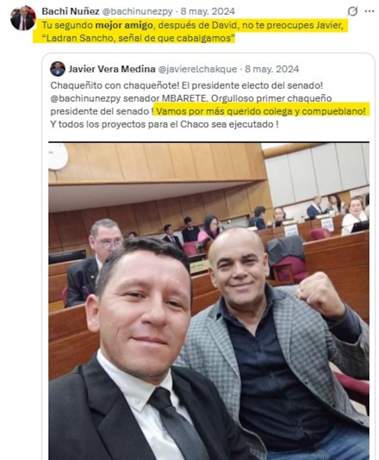 Cartismo alberga marginales y pedófilo y Bachi con Chaqueñito son “un solo corazón”