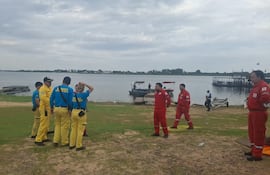 Bahía de Asunción, donde fue hallado el cuerpo de una mujer denunciada como desaparecida.