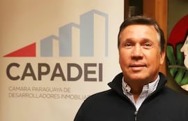 Raúl Constantino, presidente de la Cámara Paraguaya de Desarrolladores Inmobiliarios (Capadei).