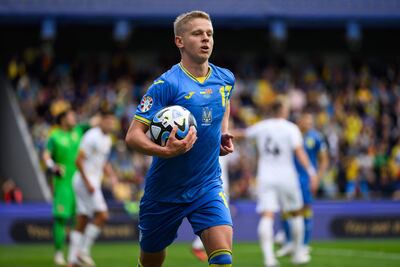 Oleksandr Zinchenko, jugador de Ucrania